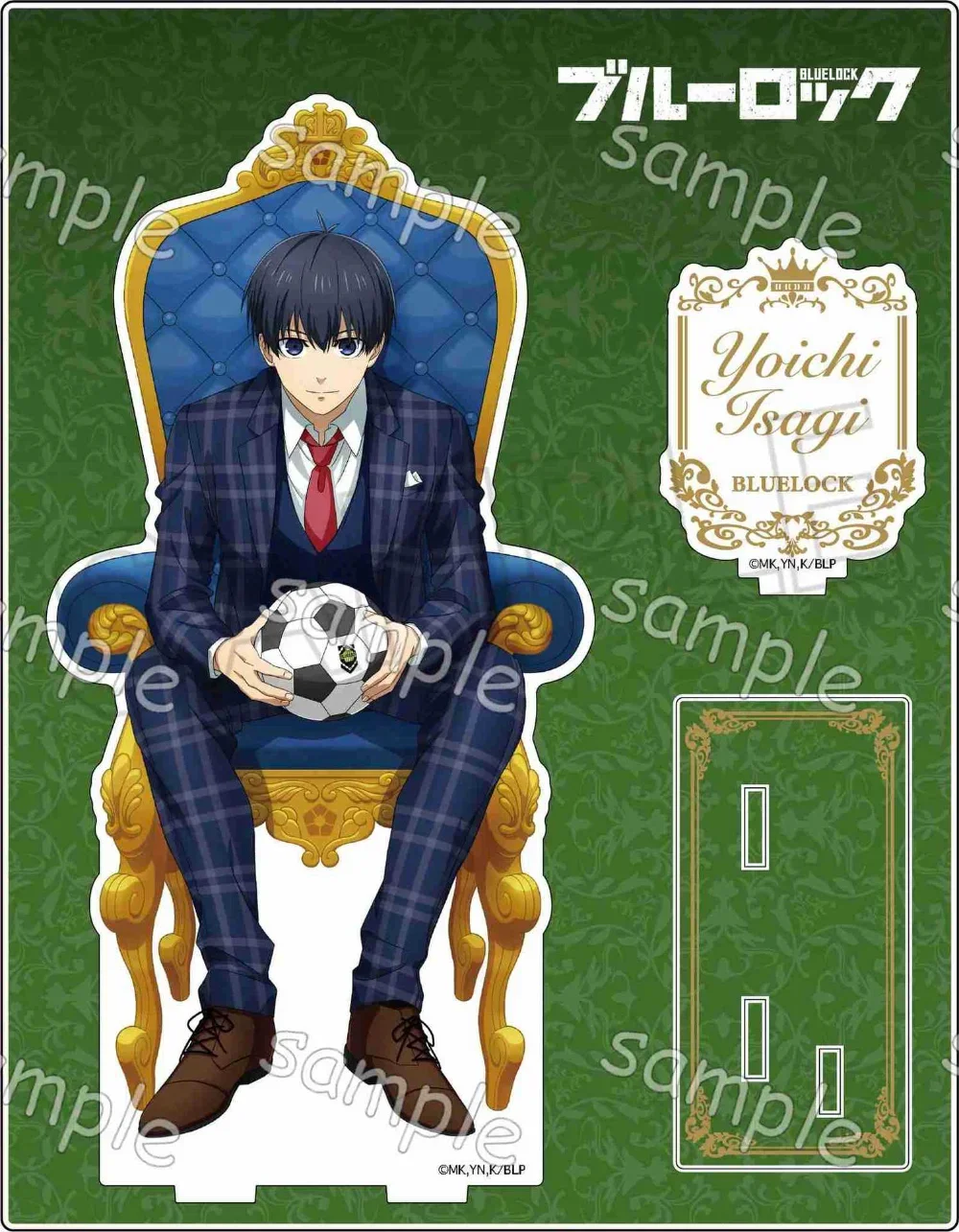 Аниме акриловая подставка фигурку игрушка синий ключ лазерный настольный Bachira