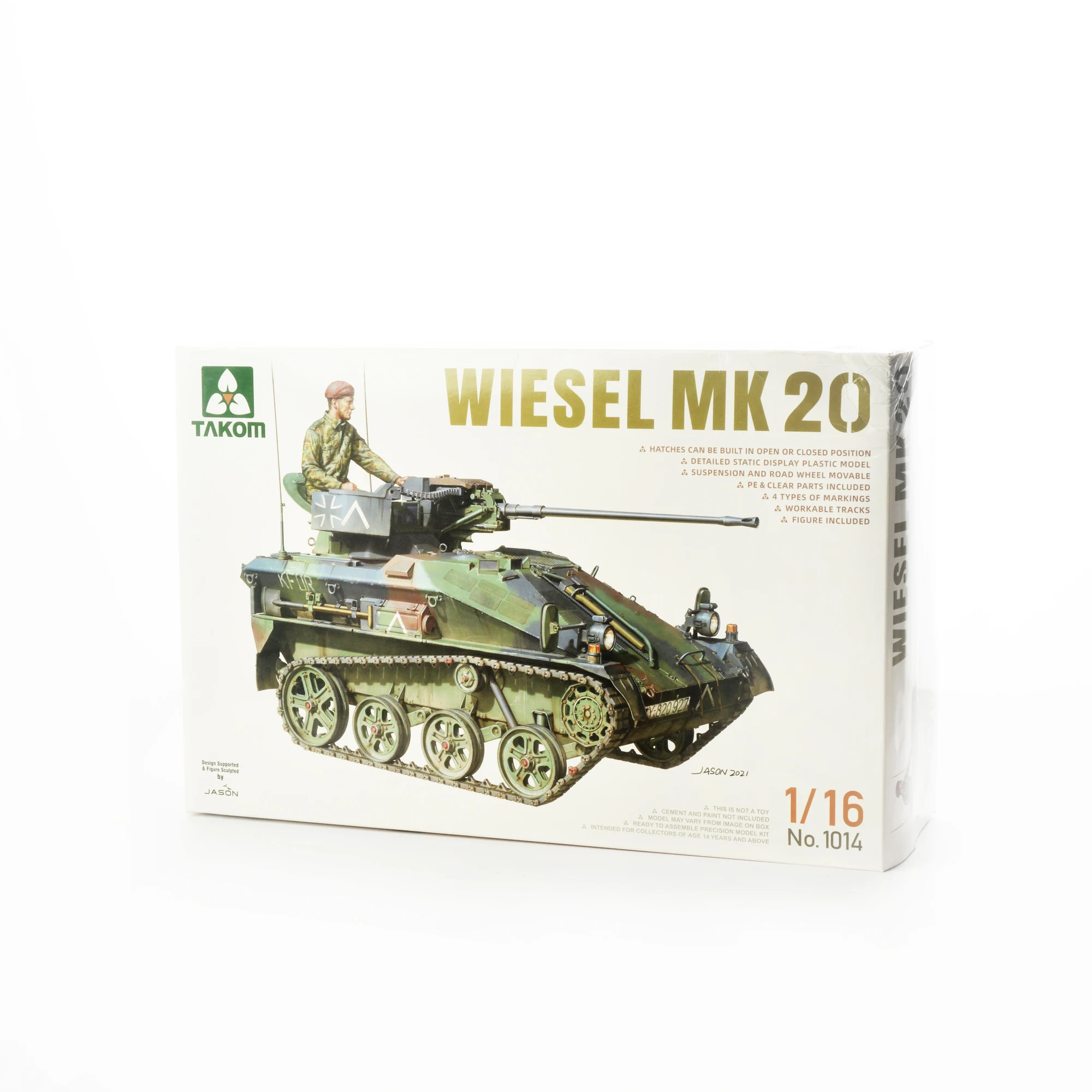 

Набор пластиковых моделей TAKOM TAK1014 1/16 WIESEL MK 20
