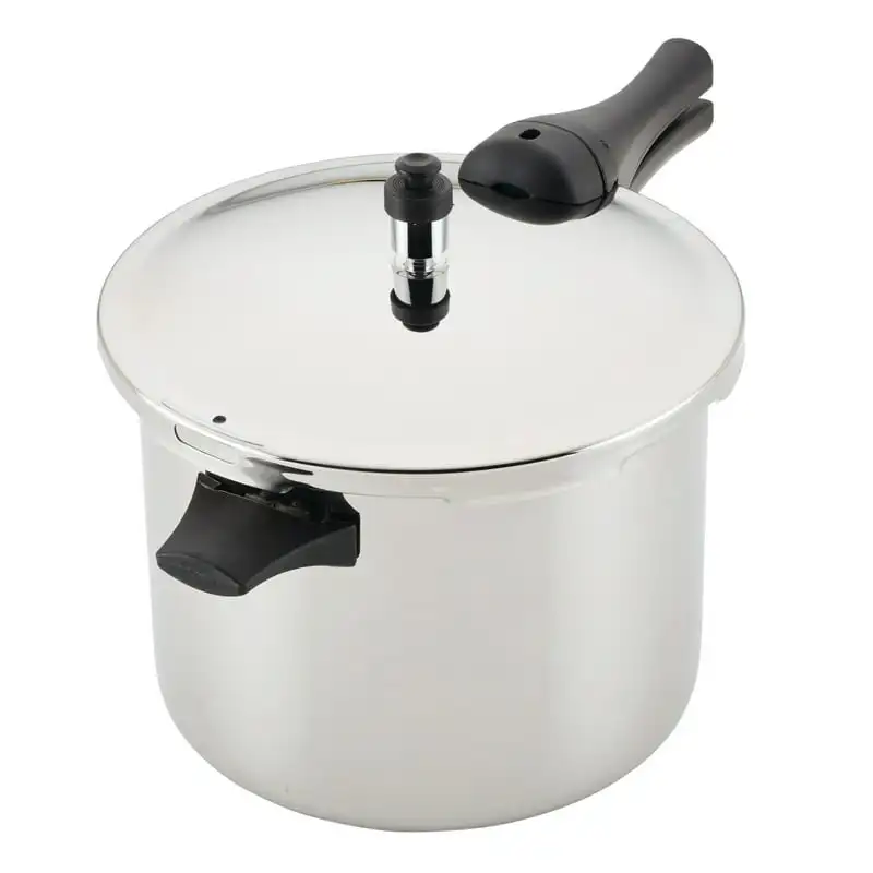

Steel Induction Stovetop Pressure Cooker, 8-Quart