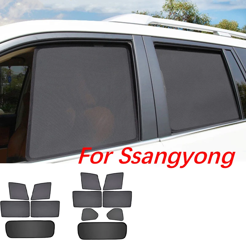 

Высококачественный автомобильный солнцезащитный козырек для Ssangyong TIVOLAN KORANDO RODIUS STAVIC автомобильный солнцезащитный козырек для боковых окон сетчатый солнцезащитный козырек