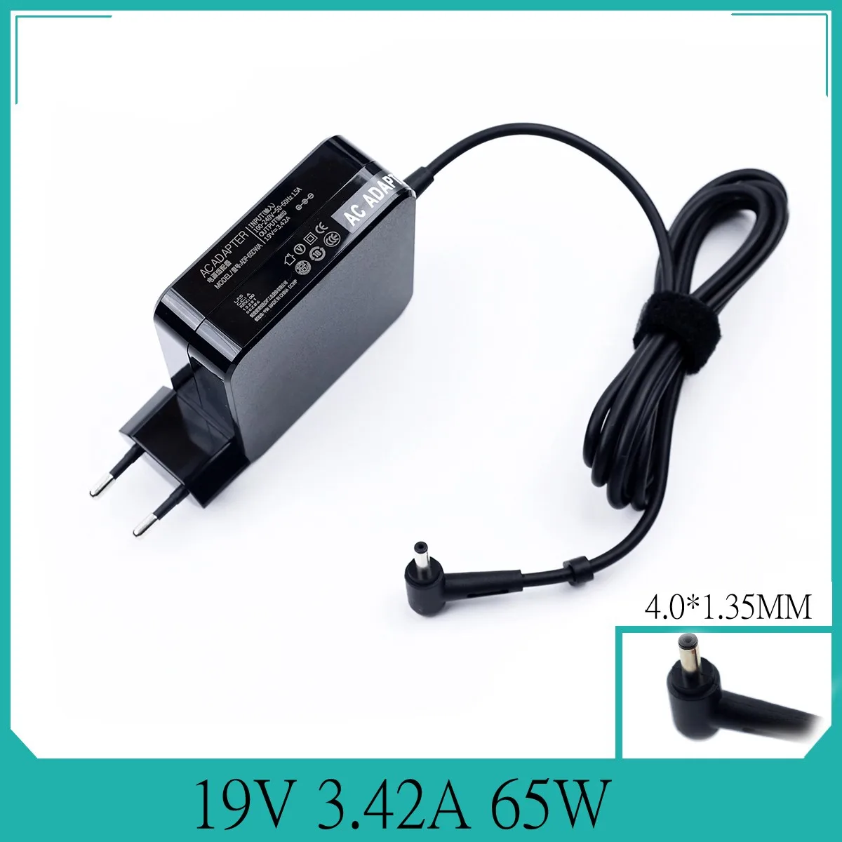 Laptop Adapter 19V 3.42A 65W 4.0*1.35mm ADP-65DW  AC Power Charger For Asus UX21 UX31A UX32A UX301 U38N UX42VS UX50 UX52VS