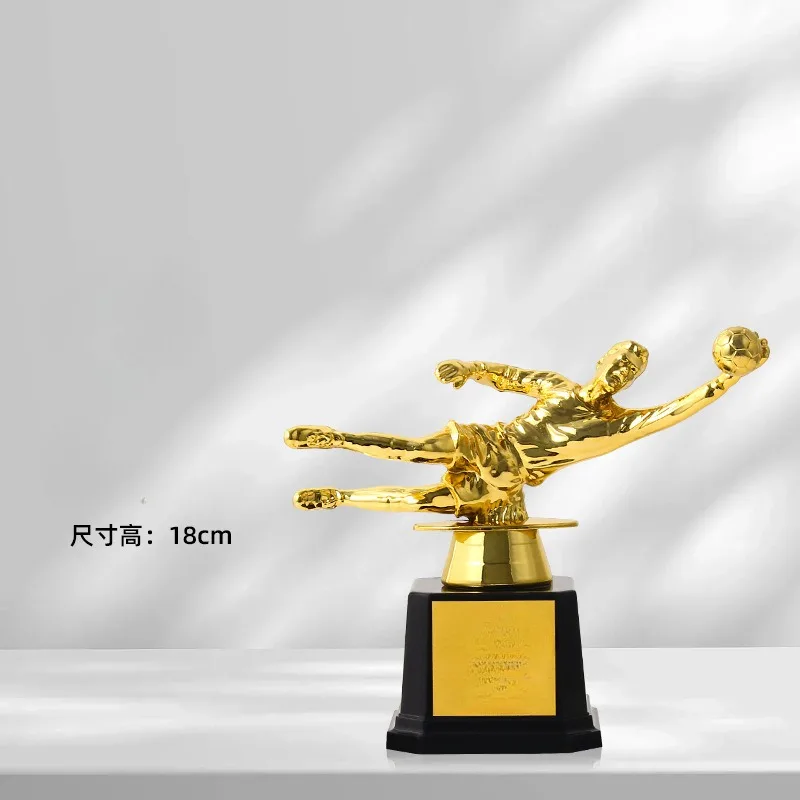 Спортивные футбольные игры Различные золотые трофеи Top Goalscorer Трофеи вратаря