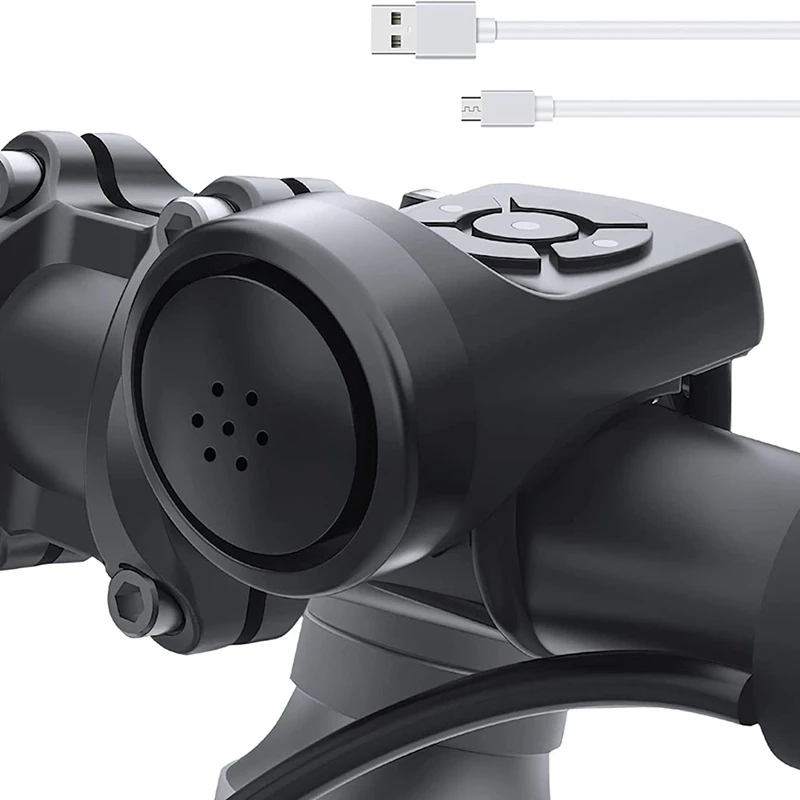 

Quality Electric Bike Horn, Electronic Bicycle Bell, 140DB Bike Horn For Adults, 4 Sound Modes Waterproof Horn For Bike
