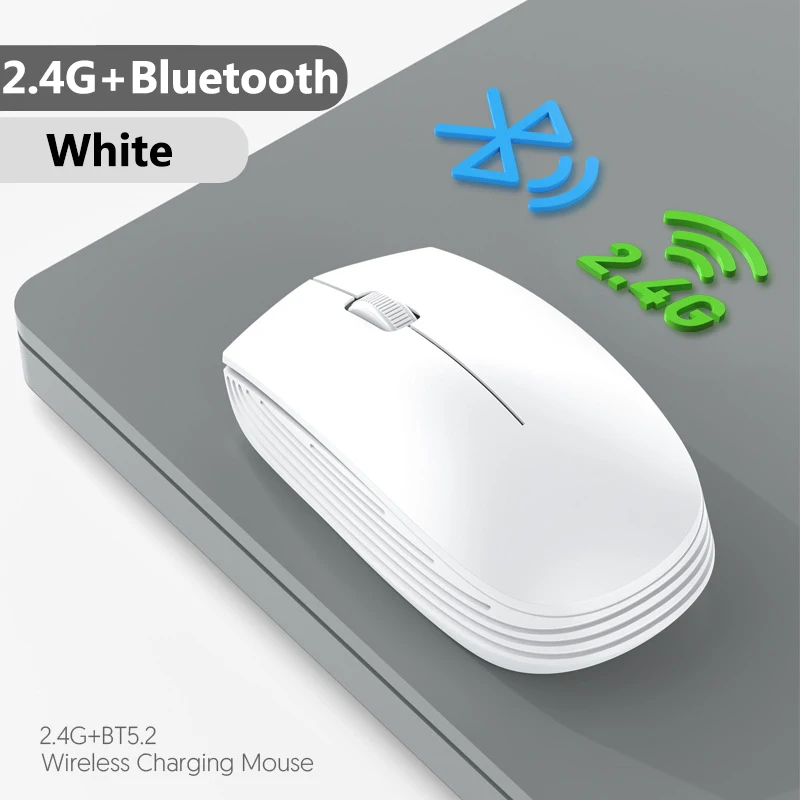 

Аккумуляторная Bluetooth-мышь для iPad, Samsung, Huawei, Lenovo, Android, Windows, планшета, бесшумная беспроводная мышь для ноутбука, компьютера