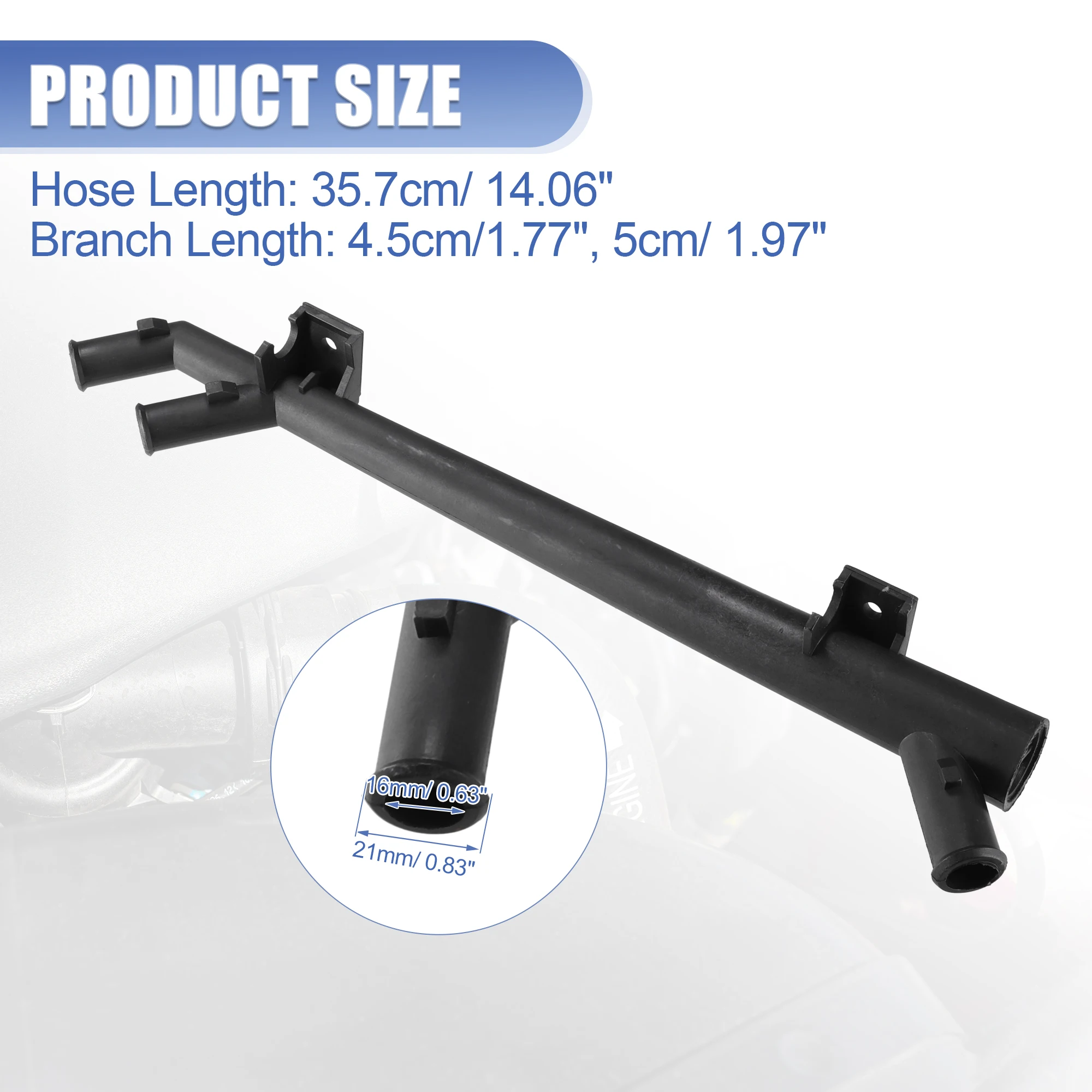 Шланг нагревателя UXCELL внешнее расстояние радиатора для Ford Escape Focus 2000-2004 Mazda Tribute №