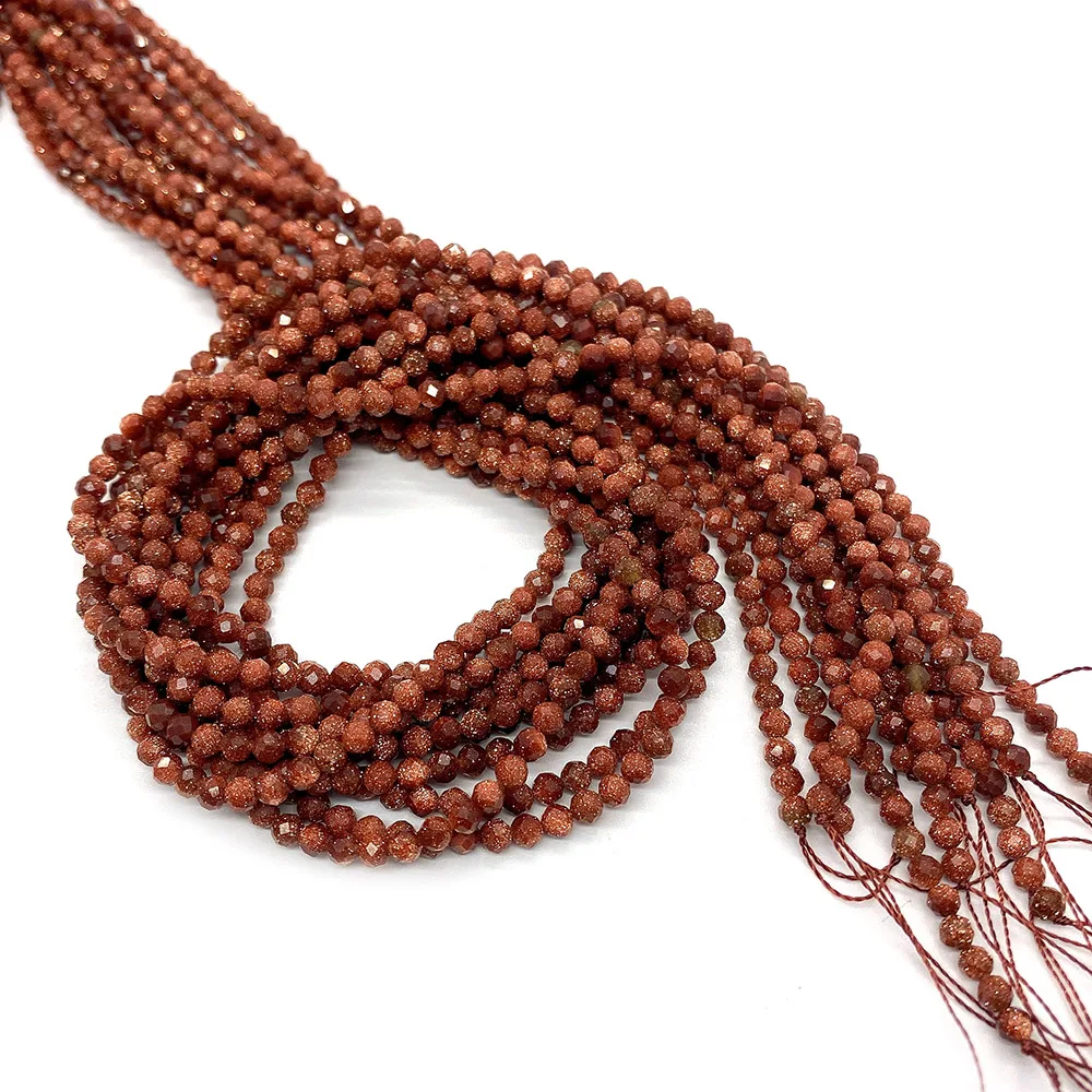Бусины из натурального камня 15 5 дюйма 2-4 мм | Украшения и аксессуары