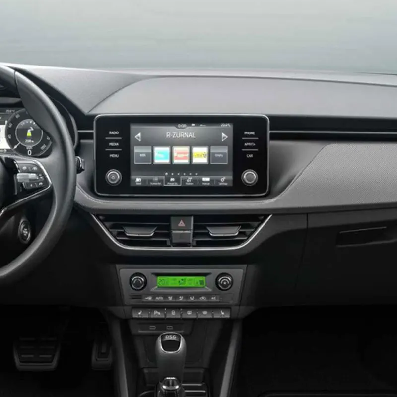 

Защитная пленка из закаленного стекла для Skoda Rapid 2020 2021, автомобильное радио, Gps-навигация, аксессуары для дисплея