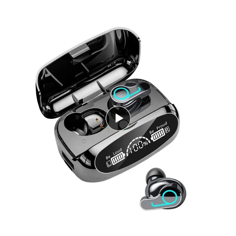 

Noise Reduction bluetooth-compatible 5.1 Earphones Touch Control Hifi Stereo Tws Earbuds Sport Headset Wireless Headphone