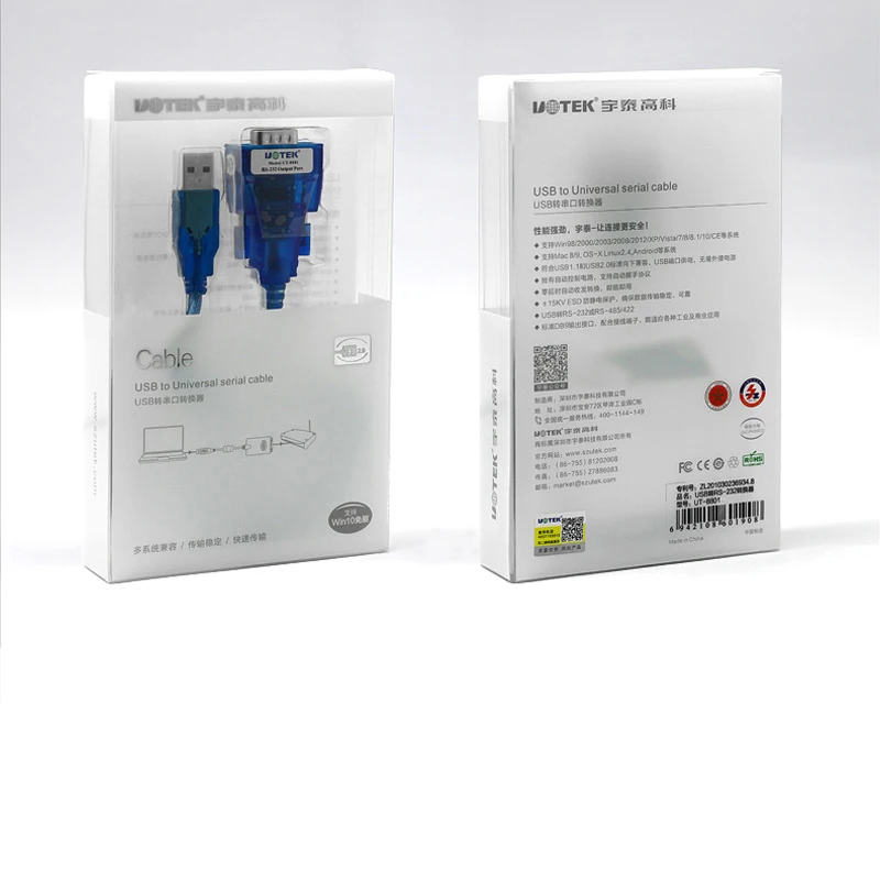 UOTEK 1 5 м 3M Конвертер RS232 в USB RS 232 DB9 RS-232 Кабель-переходник USB-A с чипом FTDI Магнитное