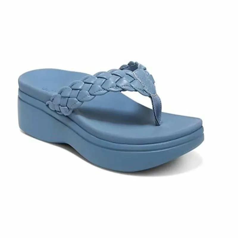 

Ladies Woven Flip Flop Flat Slippers 2023 New Summer Sandals Platform Casual Shoes Ladies Sandals Beach Slippers Bohemian Ladies