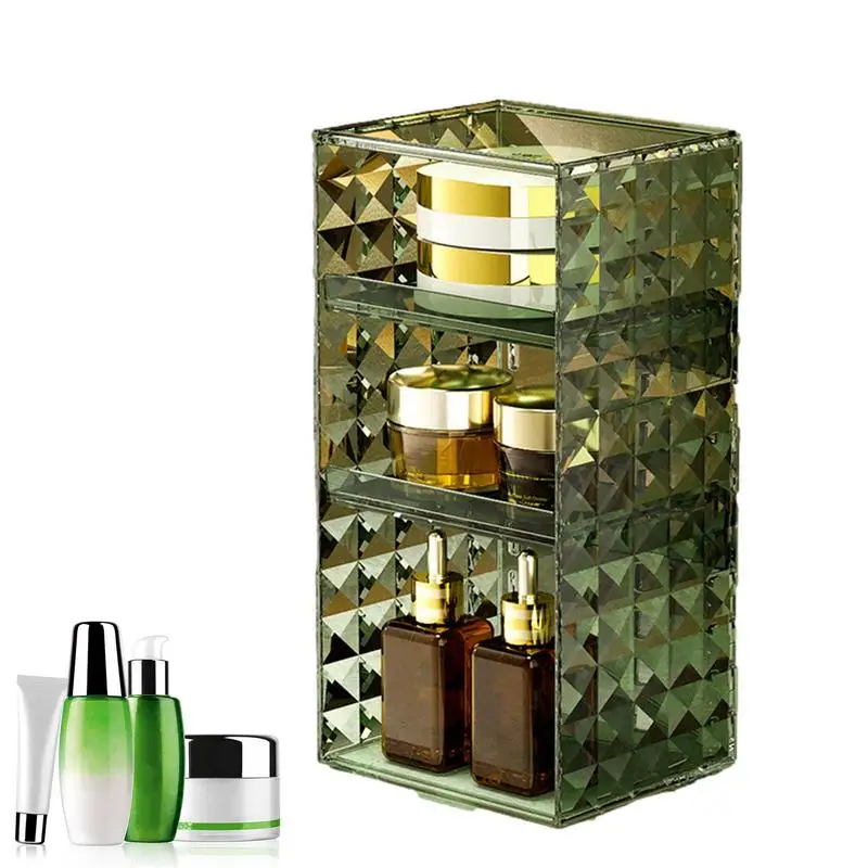 

Makeup Organizer Lipsticks Makeup Storage Cases Display Organizer Clear Makeup Storage Display Cube For Bedroom Desktop Bathroom