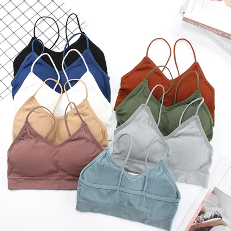 

Fitness Sports Bra Women Shockproof Sexy High-Intensity Yoga Bra Bralette Running Gym Vest Cotton Underwear Fashion Beauty Back