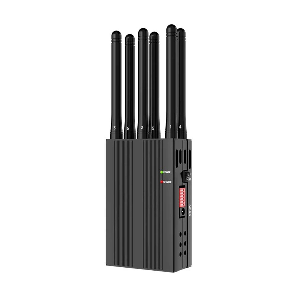 

N6 2022 Портативный WiFi GPS UHF VHF 6 каналов, 6 антенн детектор, анти-шпионское устройство, WiFi детектор Lojack US вилка