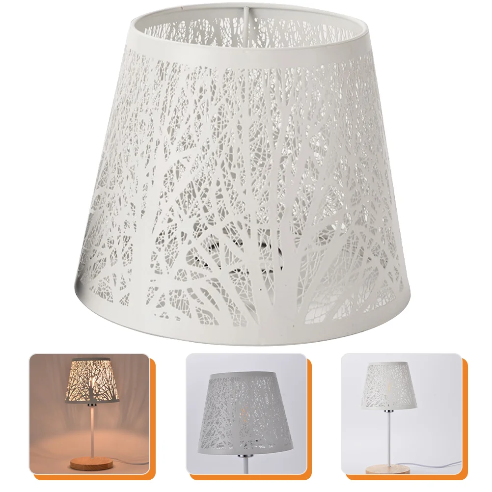 

Hollow Tree Shadow Light Cover Modern Lamp Shade Replacement Metal Lampshade