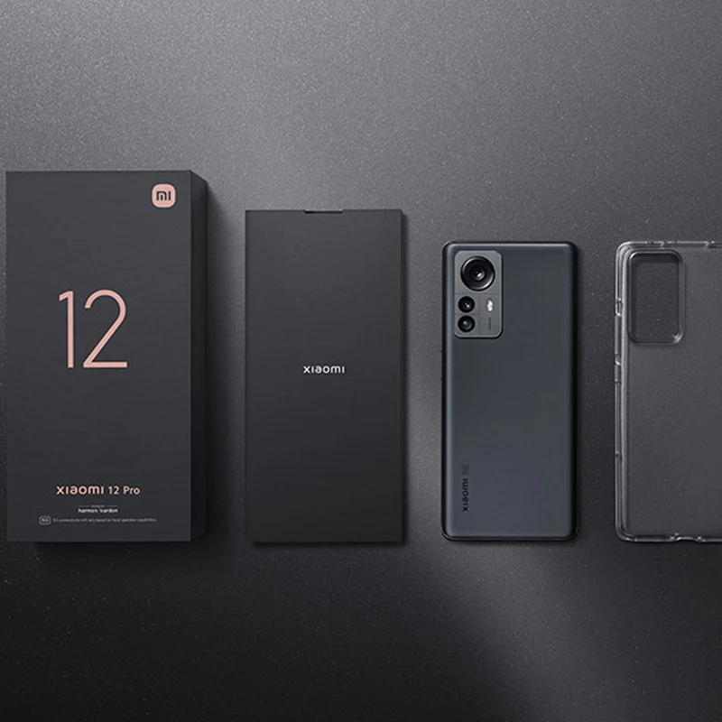 Global Version Xiaomi Mi 12 Pro Smartphone 5G Snapdragon 8 Gen 1 NFC 50MP Camera 120Hz Display 4600mAh Battery 120W Fast Charge