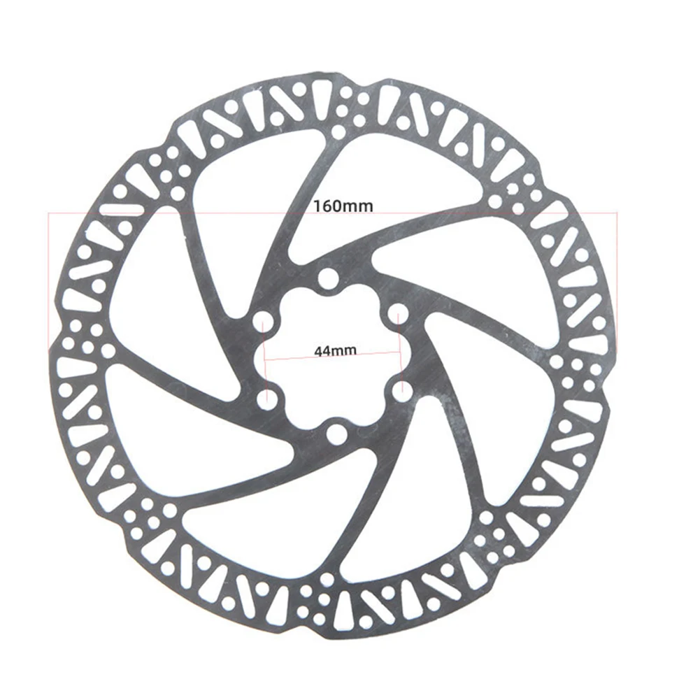 

Bicycle 160mm Rotor Road MTB Bike Disc Brake Rotor For 6 Bolts Steel Low Noise Light Weight Good Braking Performance Steel
