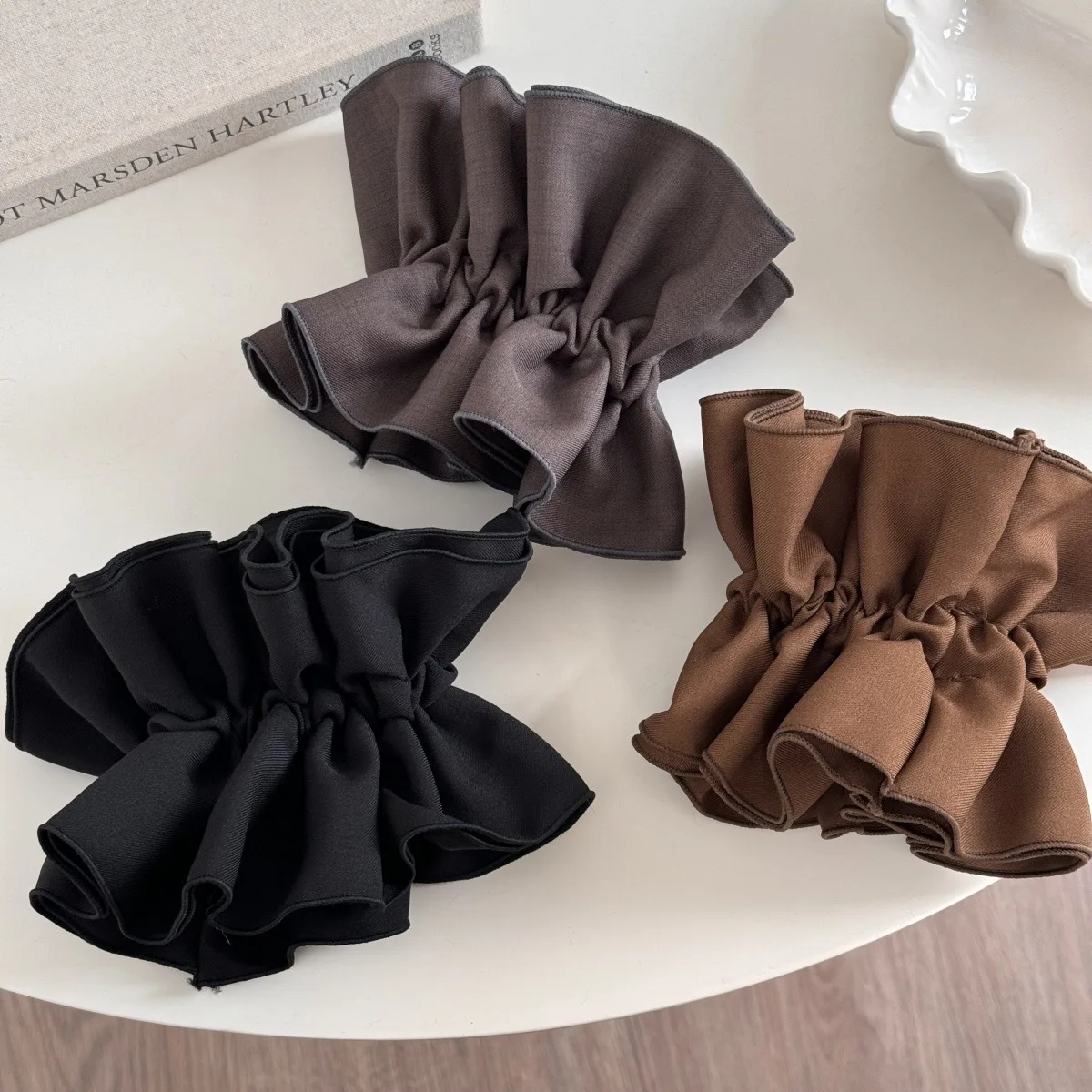 Корейский новый стиль ретро кружевная однотонная поясная коллекция двойной