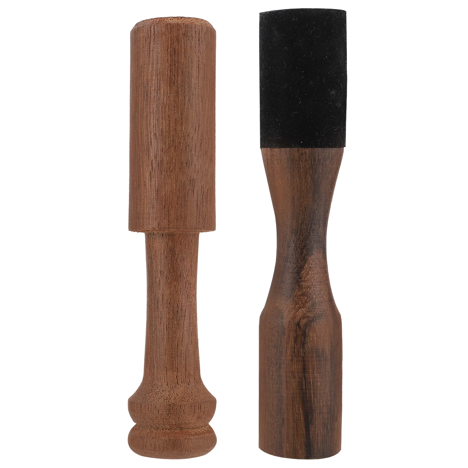 

2 Pcs Yoga Accessories Meditation Bowl Mallet Wooden Singing Stick Handle Sound Striker Acoustic Mallets