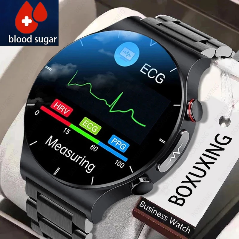 2023 New ECG+PPG Smart Watch Men Blood Pressure Heart Rate Watches IP68 Waterproof Fitness Tracker Smartwatch For Huawei Xiaomi