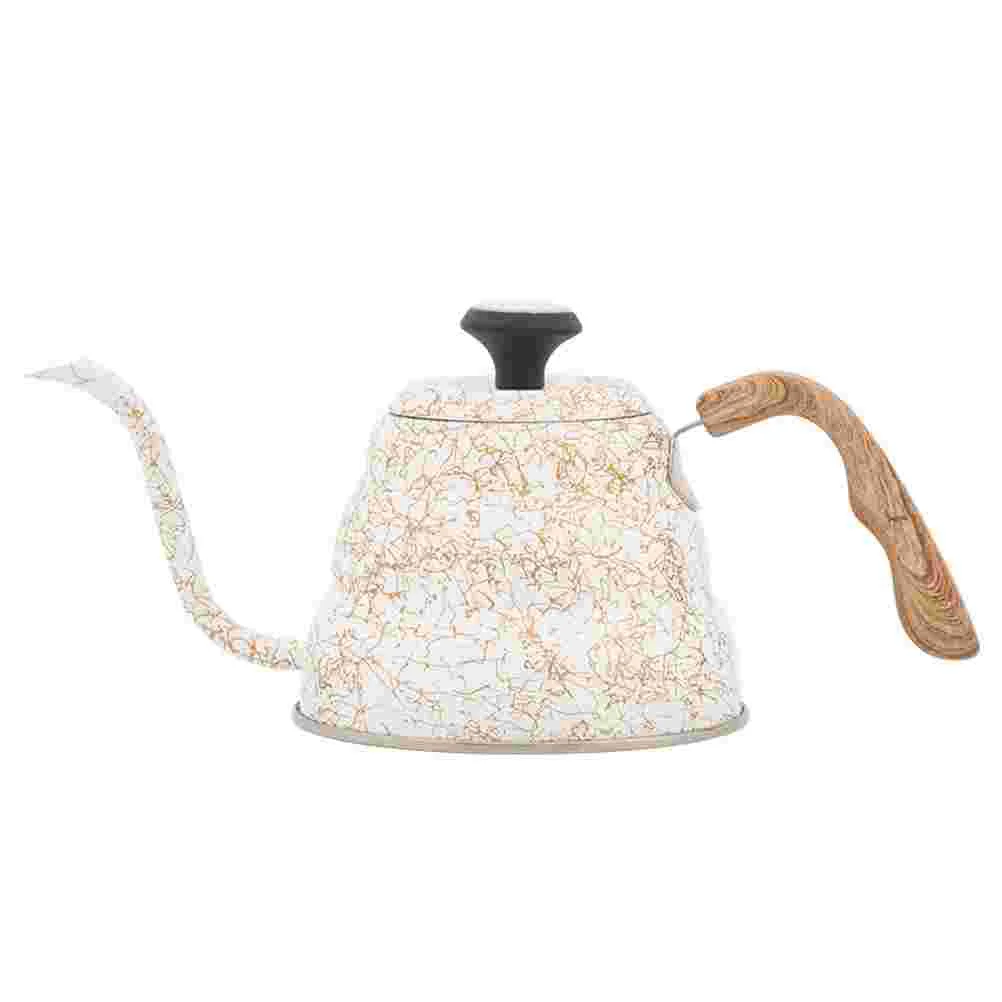 

1Pc Handle Coffee Pot Swan Handle Coffee Pot Drip Filter Fine Mouth Coffee Pot