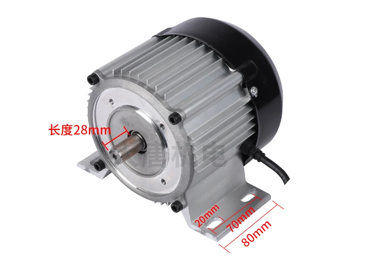 48 В ременный шкив с постоянным магнитом бесщеточный двигатель постоянного тока +