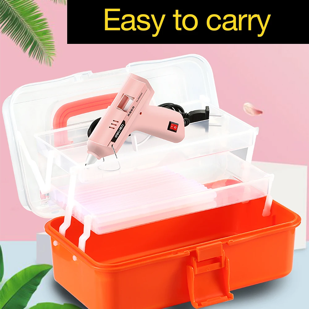 Mini Hot Glue Gun 40W High Temperature Glue Gun for Woman Repair Tool DIY Crafts Fast Home Repairs With Glue Sticks enlarge