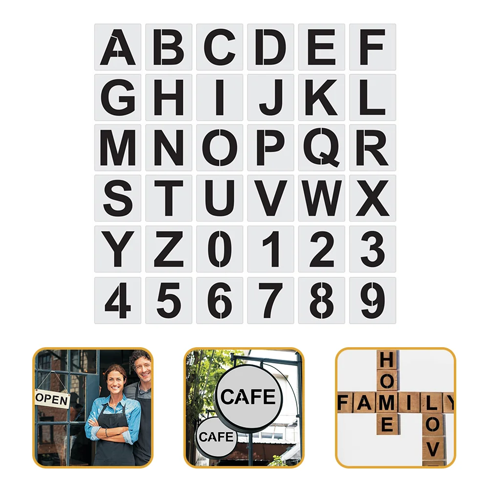 

Pumpkin Letter Stencils Painting Drawing Templates Kids Decorative Children Alphabet