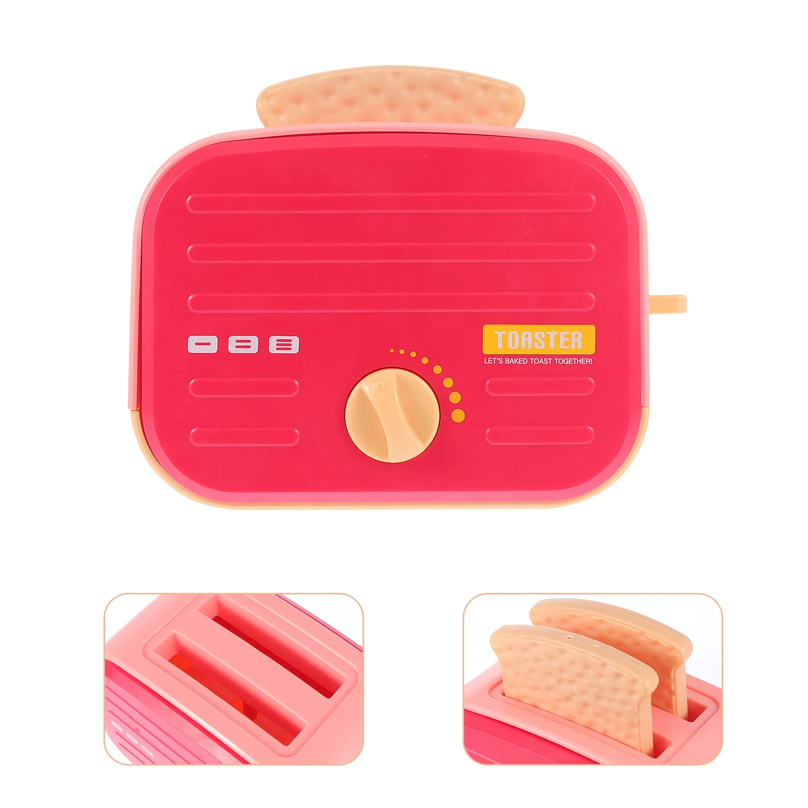 

1Pc Children Simulated Bread Making Adorable Plastic Bread Maker Kitchen