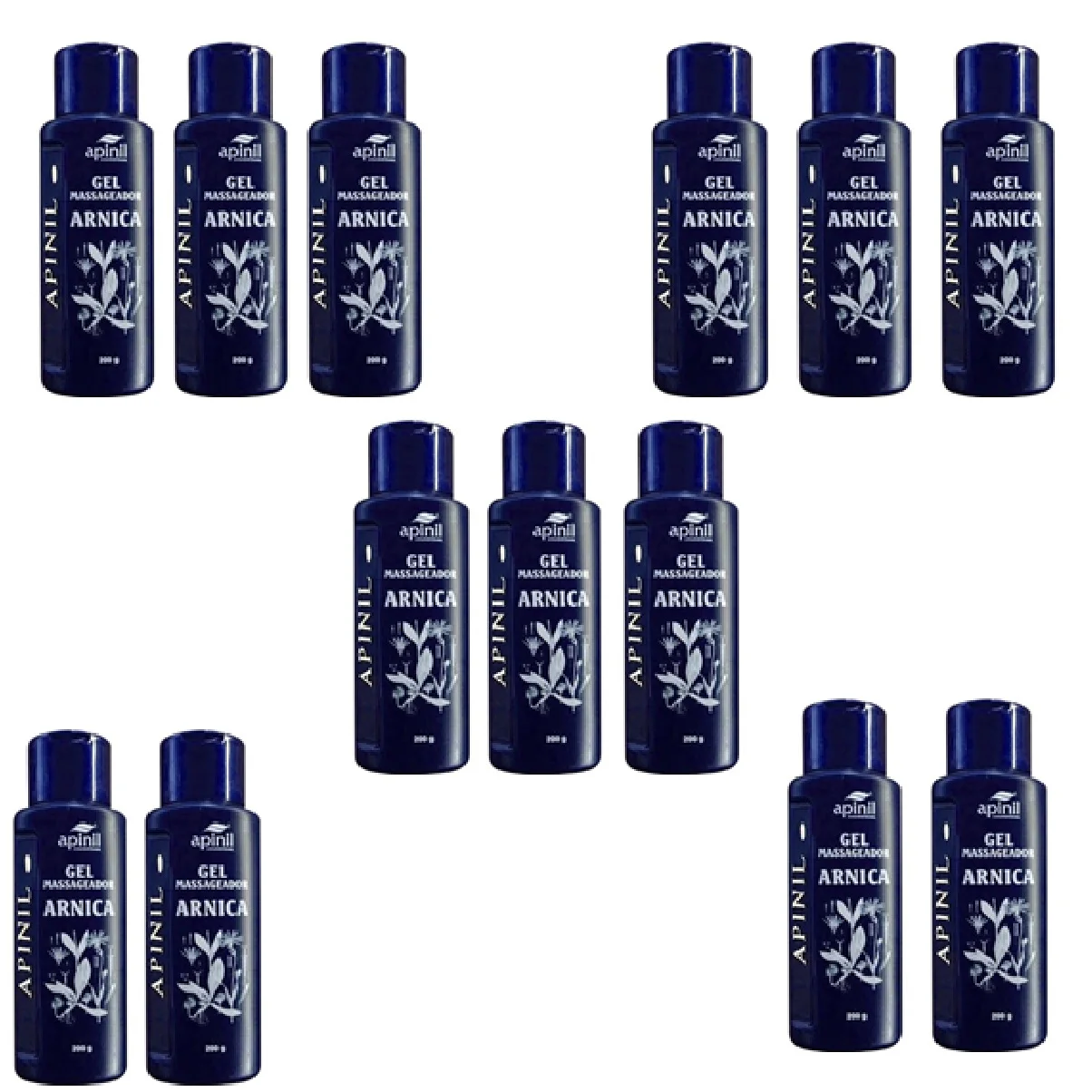 

Gel Massager Arnica Apinil 200g Bottle Kit 36 Un
