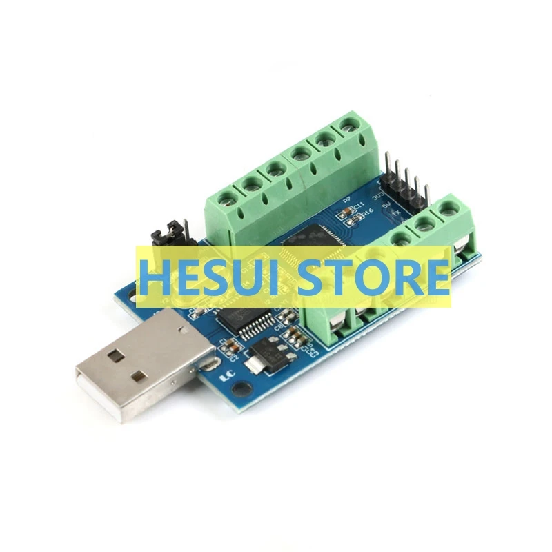 10-канальный AD-порт USB 12-битный сбор данных STM32 UART-связь