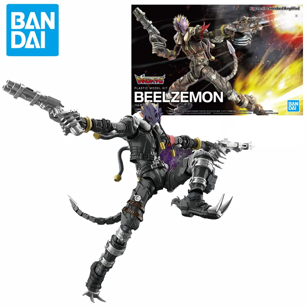 

Оригинальная фигурка Bandai-Rise Digimon Adventure Beelzebumon оригинальная Сборная модель комплект Коллекция аниме фигурки экшн-игрушки подарки