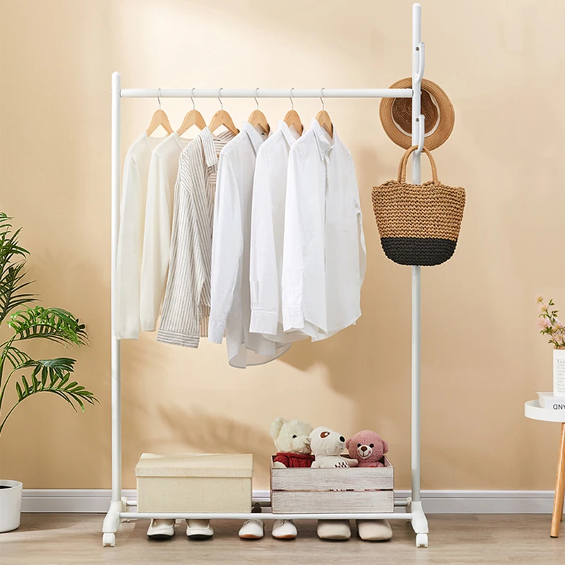 

Modern Bedroom Clothes Rack Organizer Space Saving Modern Entrance Clothing Rack Hanger Hat Porte Manteau Mural Furniture WJ35XP