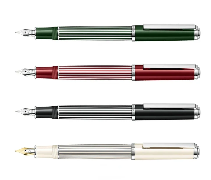 Роскошные современные перьевые ручки M6100 обтекаемые Iridium Gold EF/F/M 0 38/0 5/0 7 мм