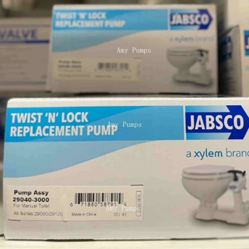 Фото Насосный узел JABSCO 29040-3000, ручной туалетный насос Twist-N-Lock №3