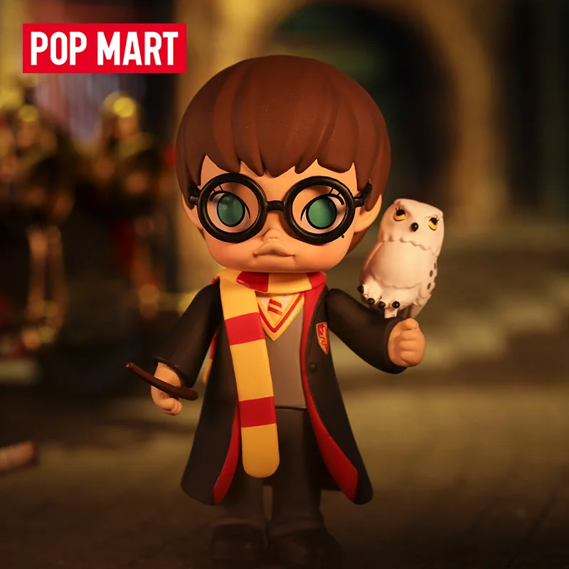 

POP MART MOLLY Harry Potter Doll Series Blind Box Toy Hermione Kawaii Doll Ron Action Figure Toys Surprise Model Mysterious Box