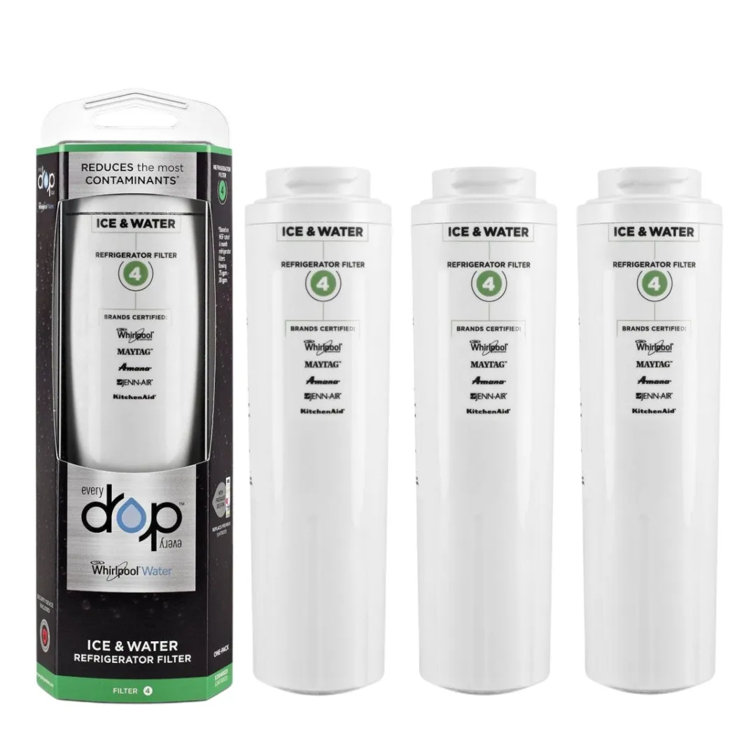 

Activated Carbon EDR4RXD1 Refrigerator Water Filter Replacement For Whirlpool 4396395、UKF8001、46 9005、Pur Filter 4、Filter4