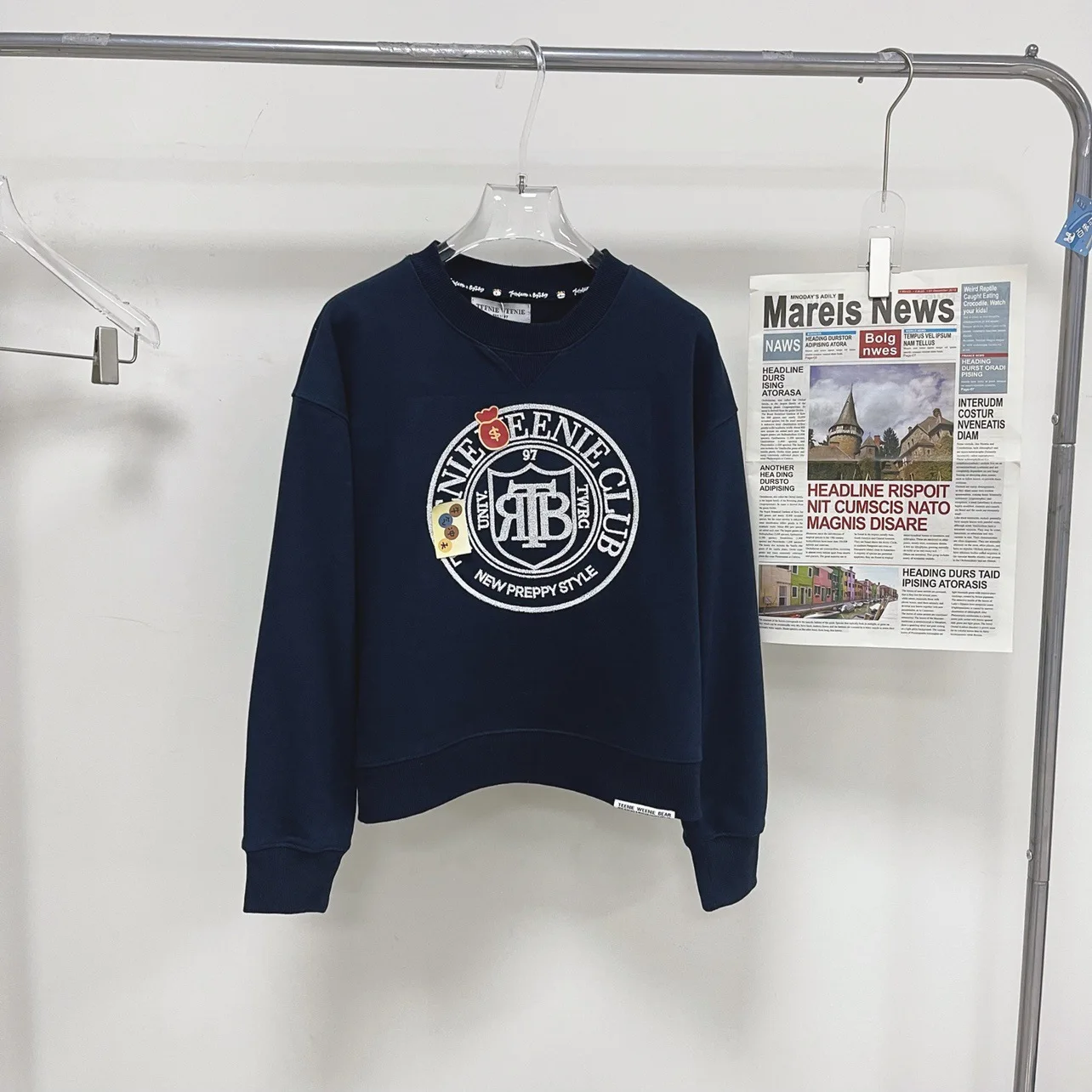 

Толстовки с вышивкой для женщин, Повседневная Свободная рубашка с буквенным принтом, Осенние хлопковые топы, платья для женщин, одежда