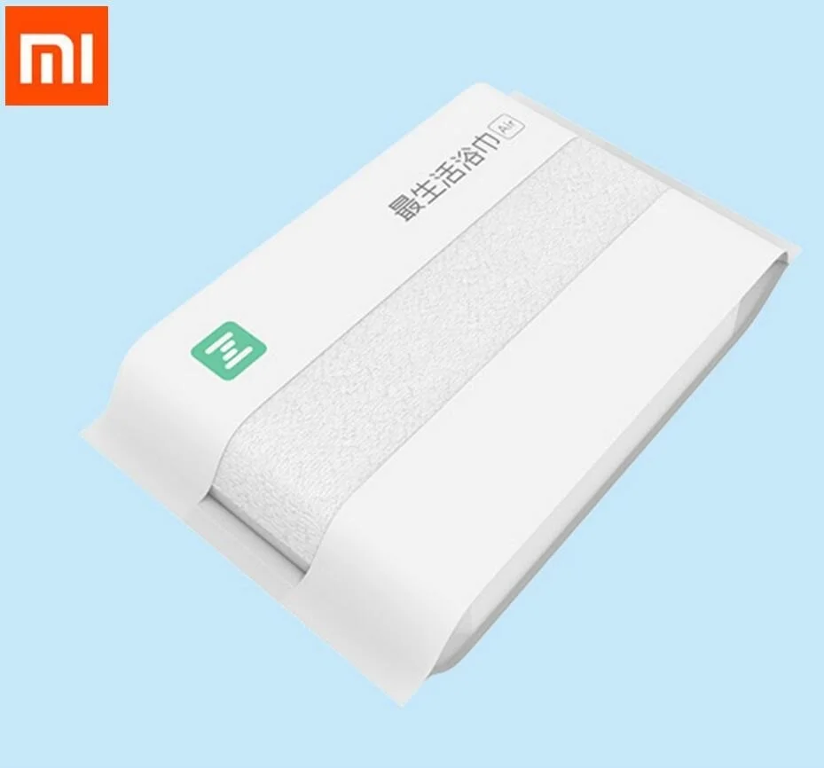 

Xiaomi mijia ZSH Bath Towel Cotton Xiaomi Beach Towel Washcloth Washcloth Antibacterial Water Absorption Xmas gift