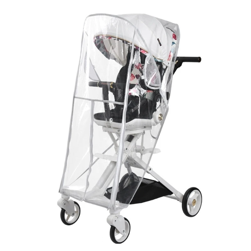 

Upgraded Stroller Rain Cover Universal Stroller Accessory Waterproof Rainproof Windproof Weather-Shield Baby Travel