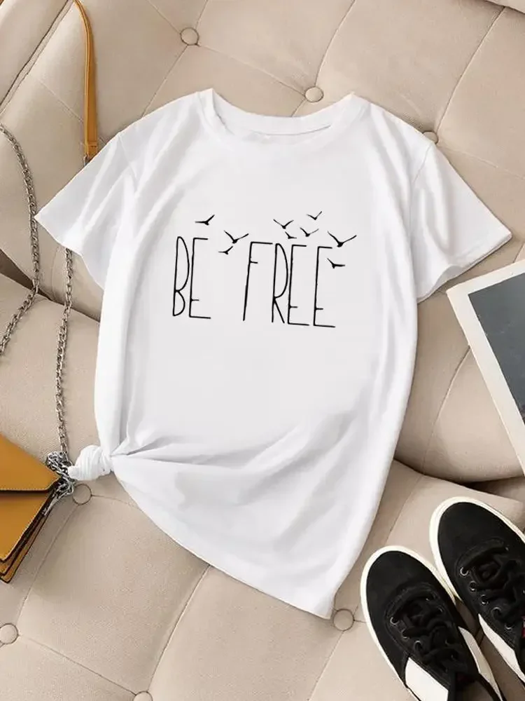 Женская футболка из хлопка Watercolor Adventure