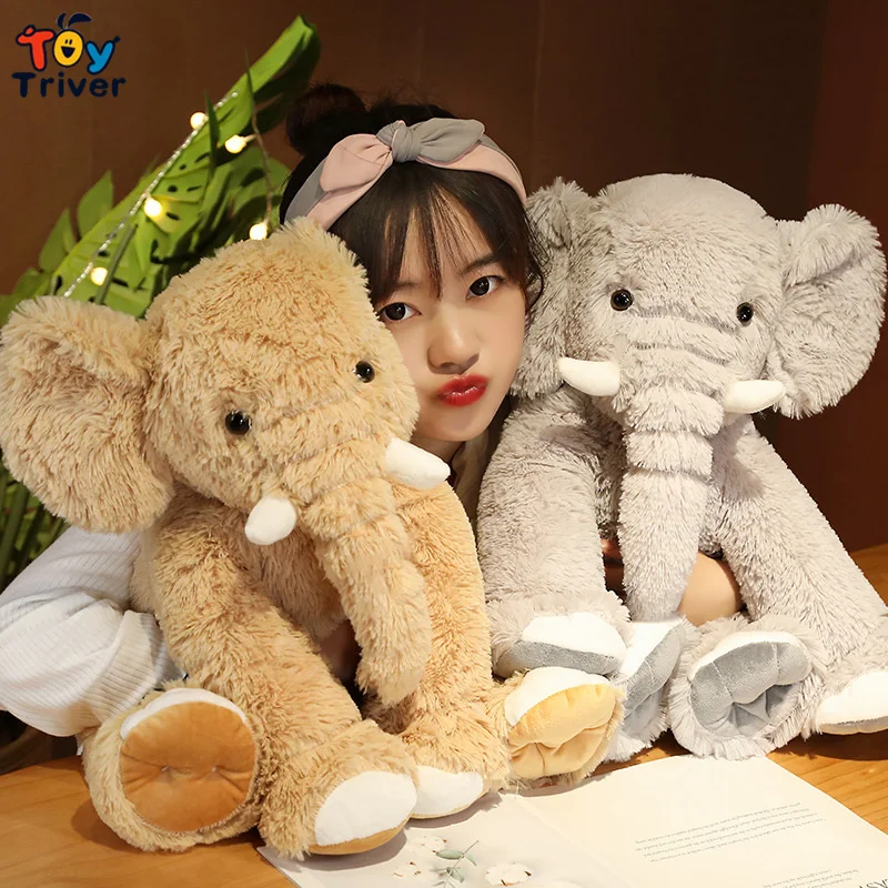 

Kawaii Elephant Plush Toys Stuffed Animals Doll Cuddly Pillow Cushion Baby Kids Children Girls Cute Birthday Gifts Room Decor