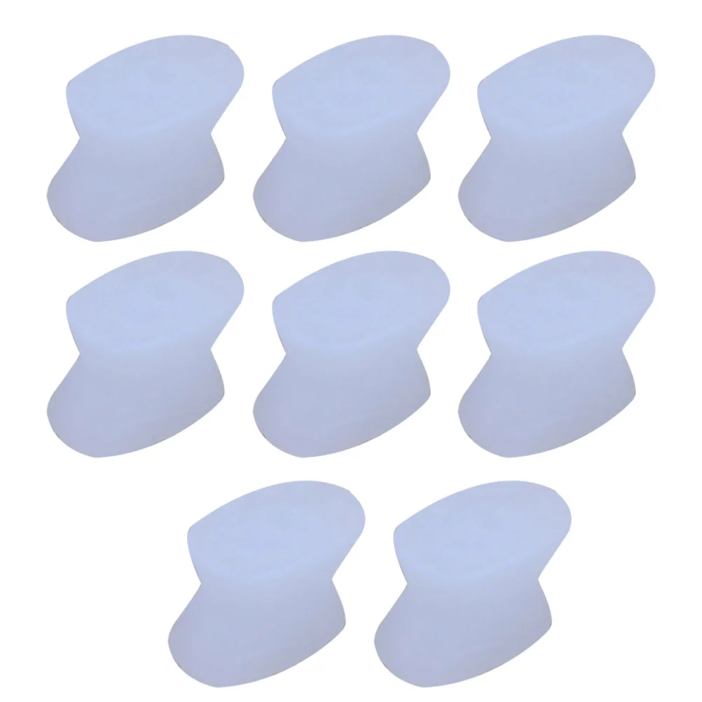 

8Pcs Overlapping Toe Isolation Tool Bunion Bone Ectropion Adjuster White