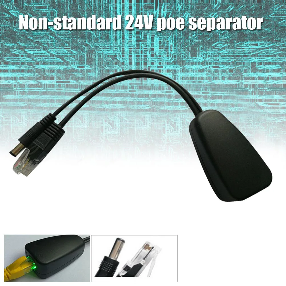 

Non-standard 24V POE Segregator 24V To 12V2A Transmission 100M Low Consumption Splitter