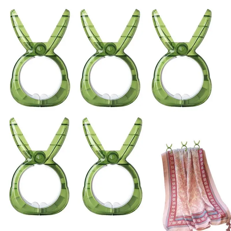 

Bunny Clothes Pins Rabbit Clothes Pins For Hanging Clothes 5PCS Cloth Clip Keep Your Towel Clothes Quilts Blankets From Blowing