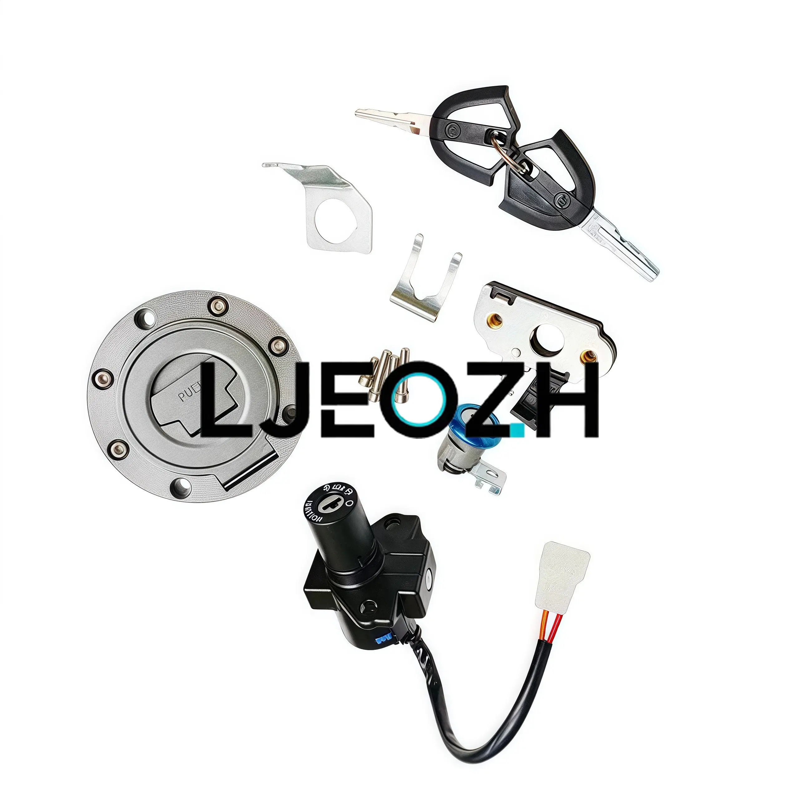 Фото Для Everest Excelsior ZF300GS 321R 321RR 321RR-S весь автомобильный замок, ключ, электрическая дверная крышка топливного бака №3