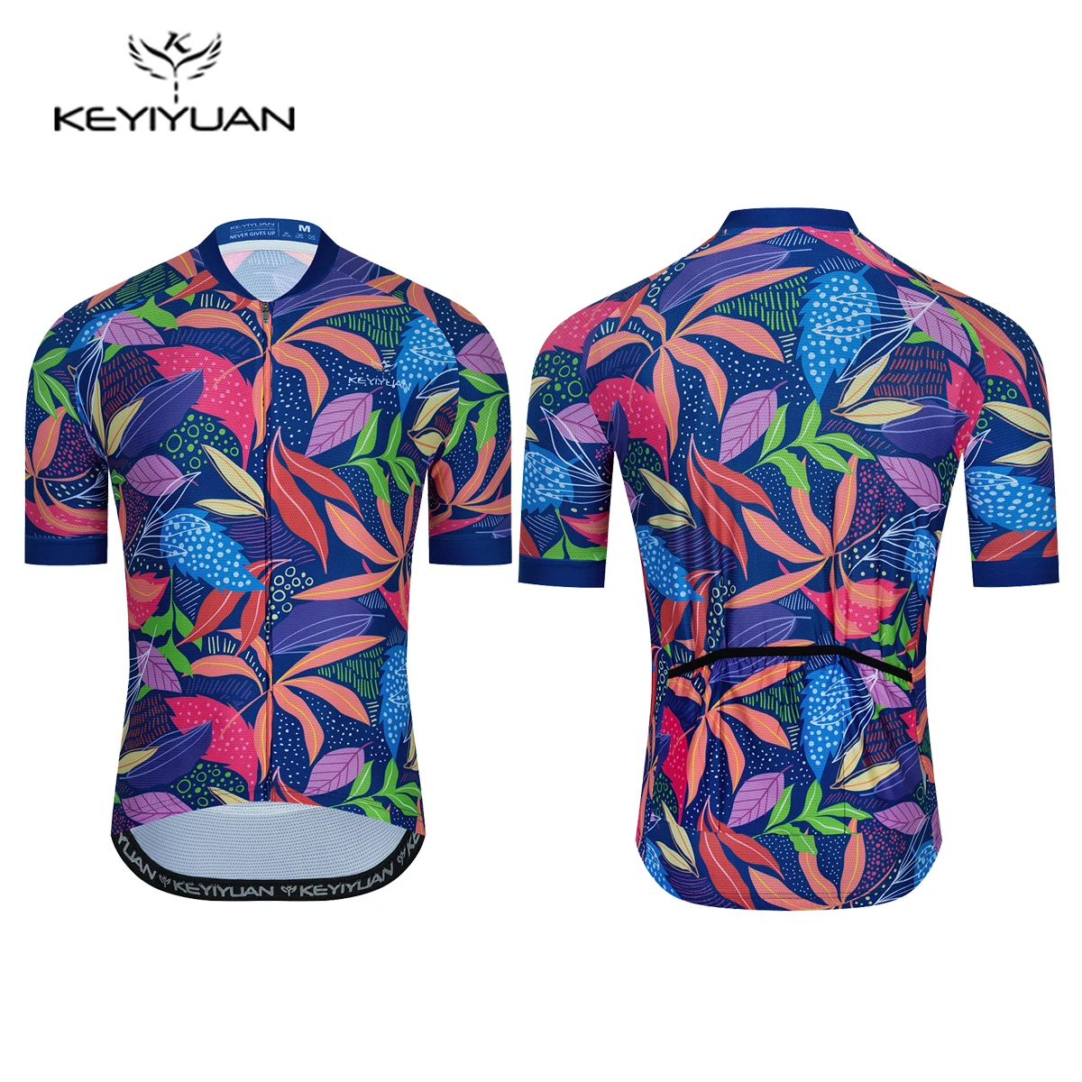 

KEYIYUAN Men Breathable Bicycle Jersey Short Sleeved Pro Shirt Cycling Equipment MTB Maillot Ciclismo Moletom Roupas Ciclismo