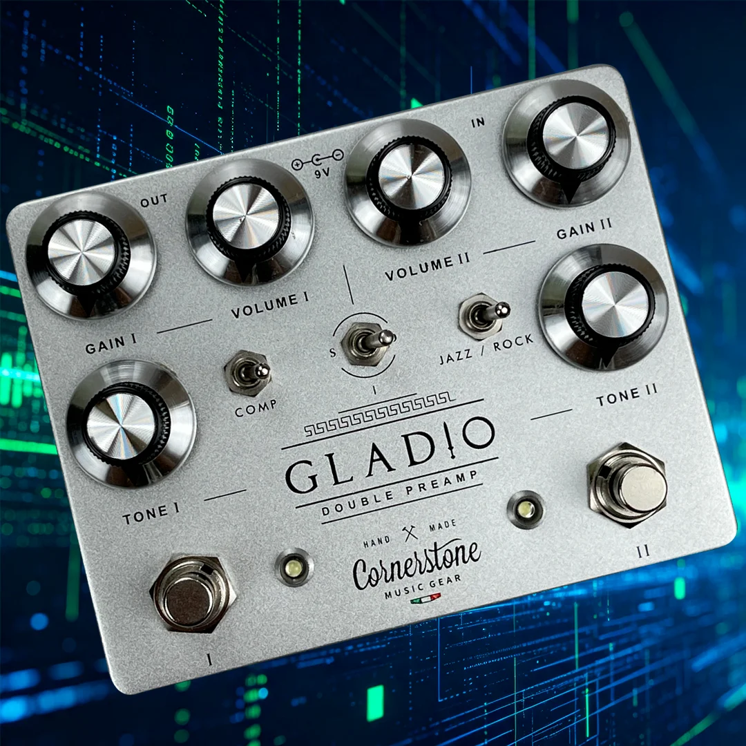 Фото Гитарная педаль Big Man Bluesprint Gladio Distortion Overdrive с функцией True Bypass №4