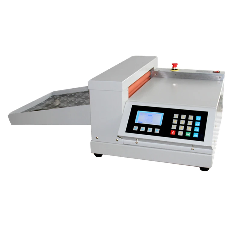 

plastic sheet book cover creasing and die cutting machine