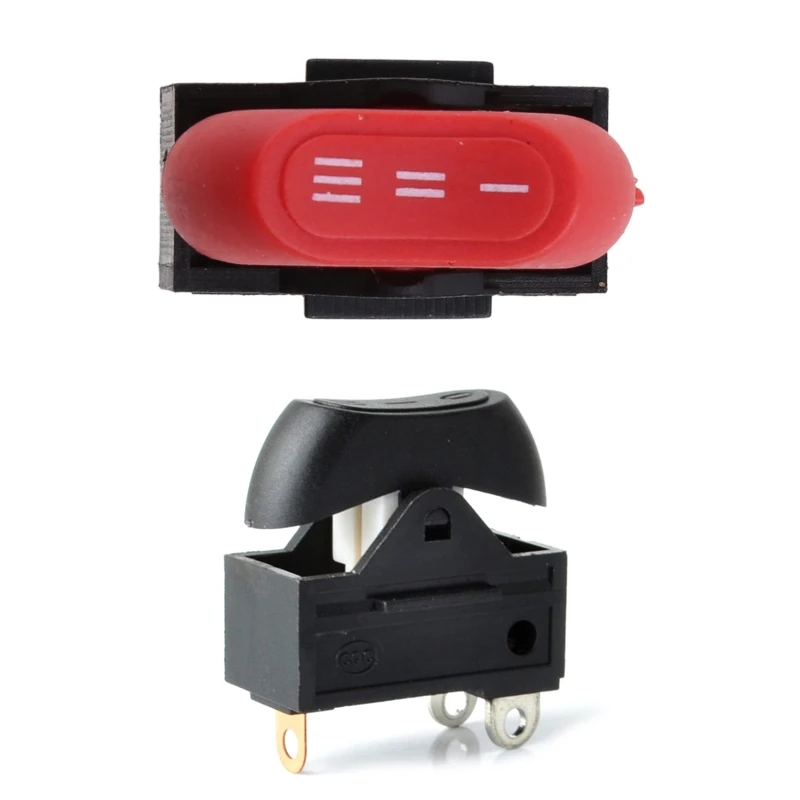 

Hair Dryer Switch Accessories Rocker Switch 3 Position ON OFF Boat Switch Toggle Switch for High Power Hair Blower