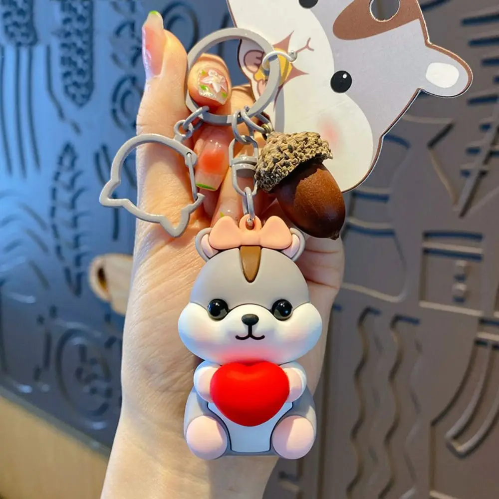 Kawaii мультфильм хомяк закуски брелки милый нежный автомобильный брелок для